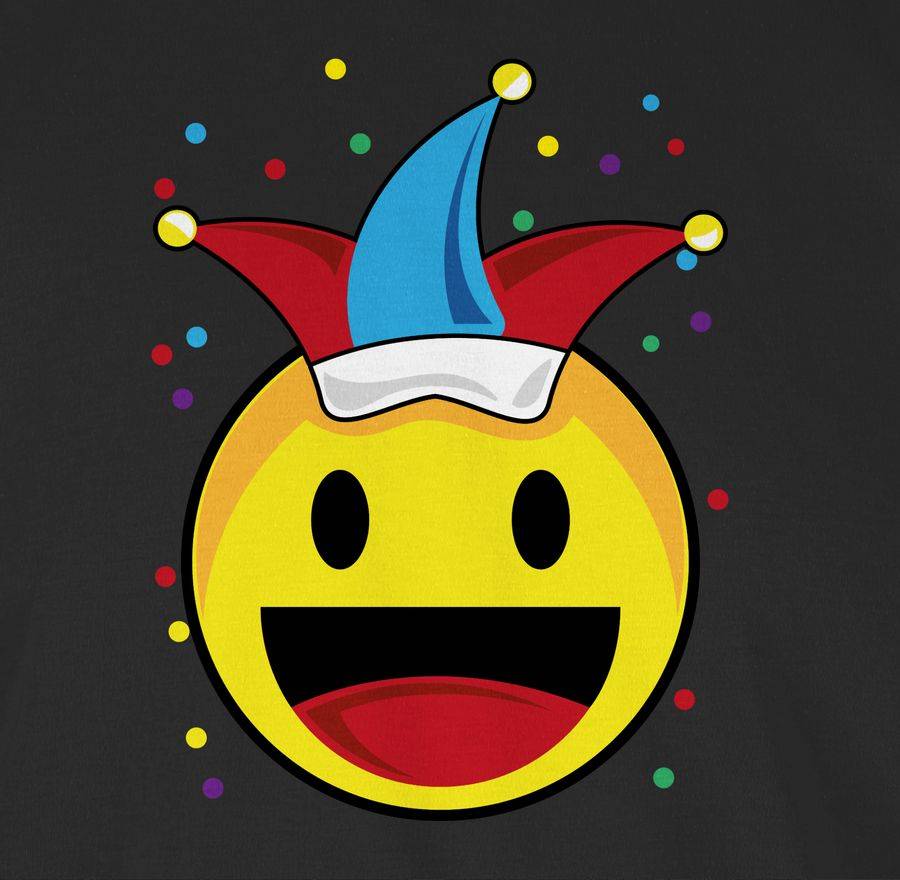 Shirtracer Karneval Emoticon Konfetti Shirts & Mehr Shirtracer