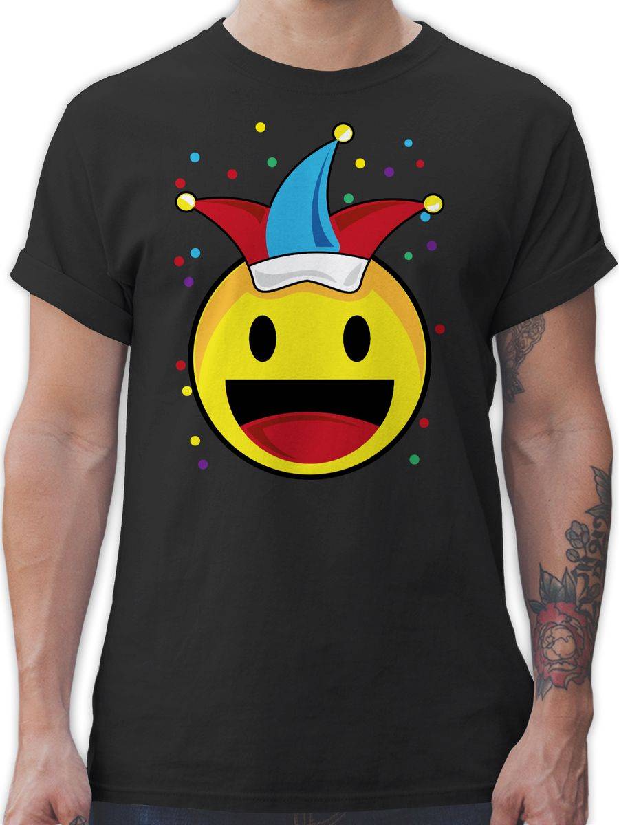 Shirtracer Karneval Emoticon Konfetti Shirts & Mehr Shirtracer