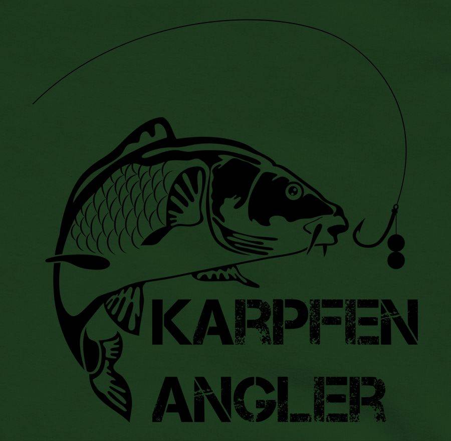 Shirtracer Karpfen Angler: T-Shirt Gym Bag Shirtracer