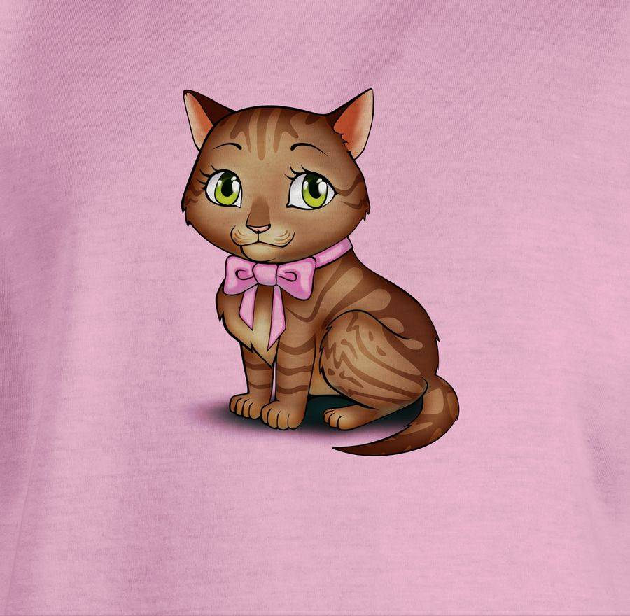 Shirtracer Kätzchen Mit Schleife: Tshirt Gym Bag Shirtracer