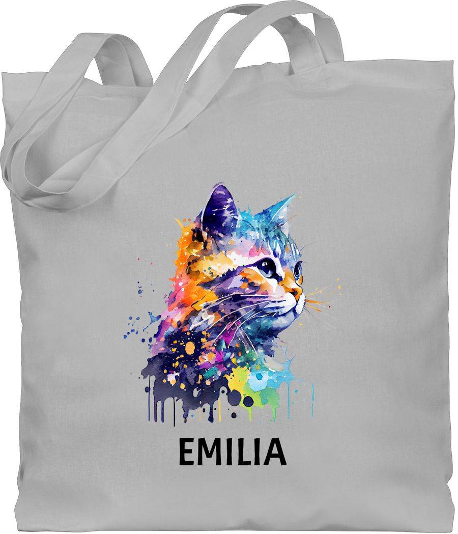 Shirtracer Katze Cat Citten Katzen Cats Katzenlieberhaber: Tshirt Rucksack Shirtracer