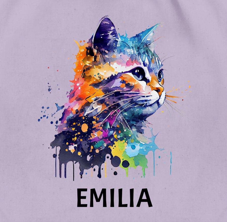 Shirtracer Katze Cat Citten Katzen Cats Katzenlieberhaber: Tshirt Rucksack Shirtracer