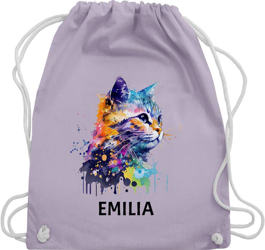 Shirtracer Katze Cat Citten Katzen Cats Katzenlieberhaber: Tshirt Rucksack Shirtracer
