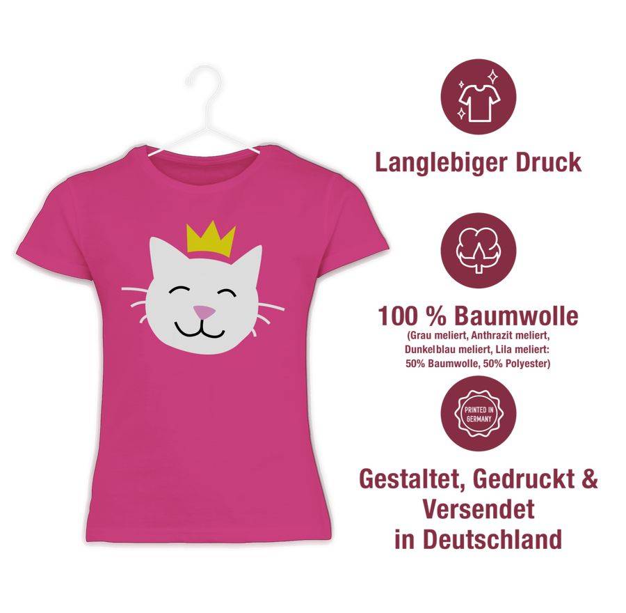 Shirtracer Katze Prinzessin: Tshirt Rucksack Shirtracer