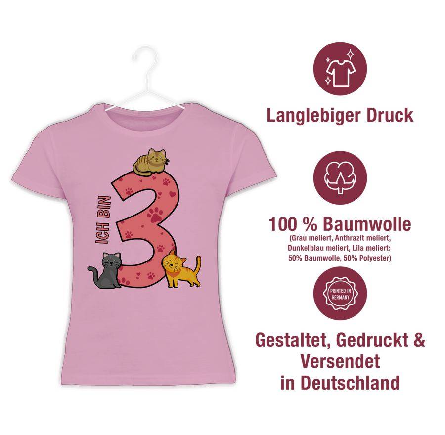 Shirtracer Katzen Dritter: Tshirt Rucksack Shirtracer