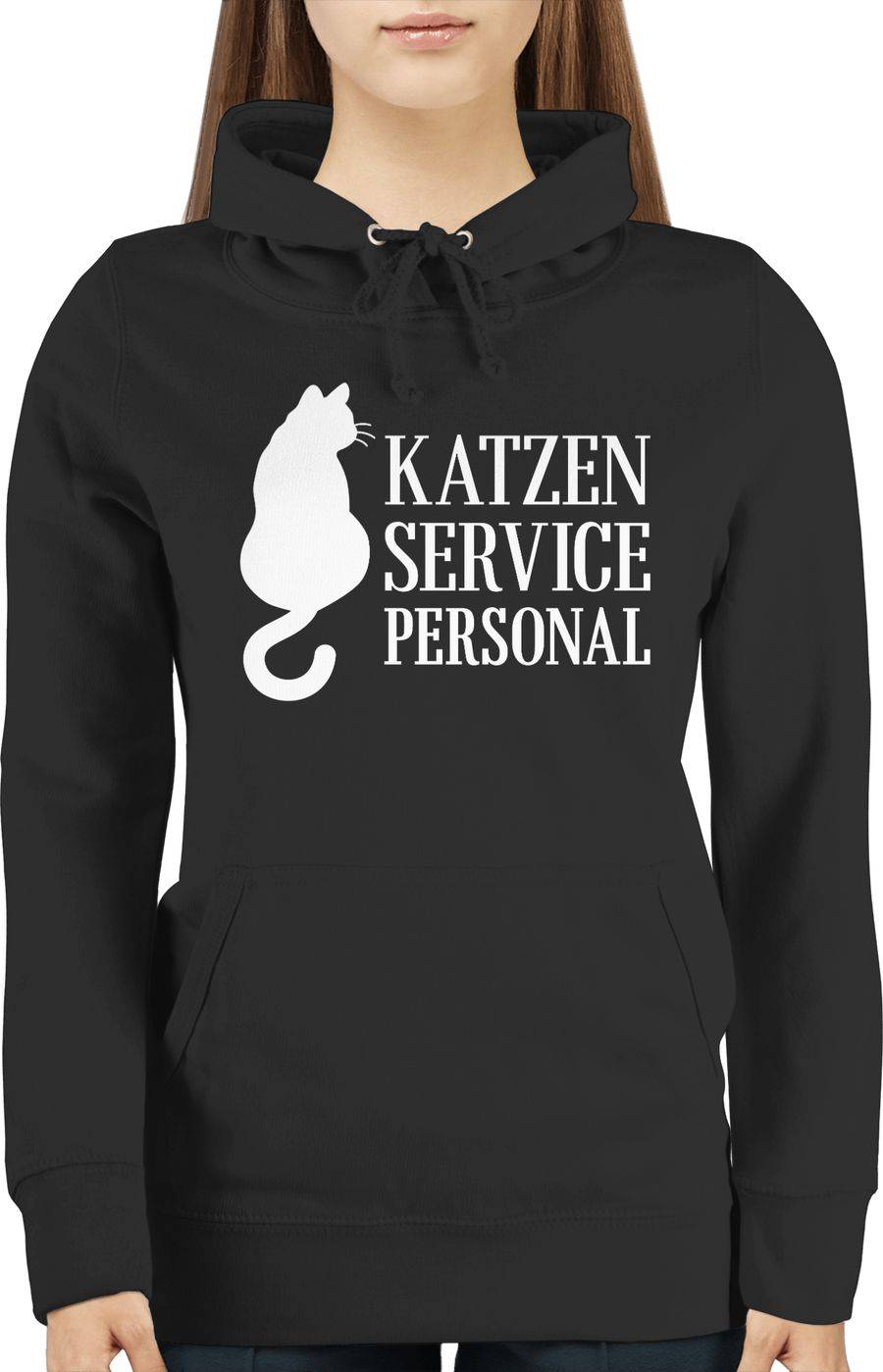 Shirtracer Katzen Servicepersonal Weiß: Tshirt Gym Bag Shirtracer