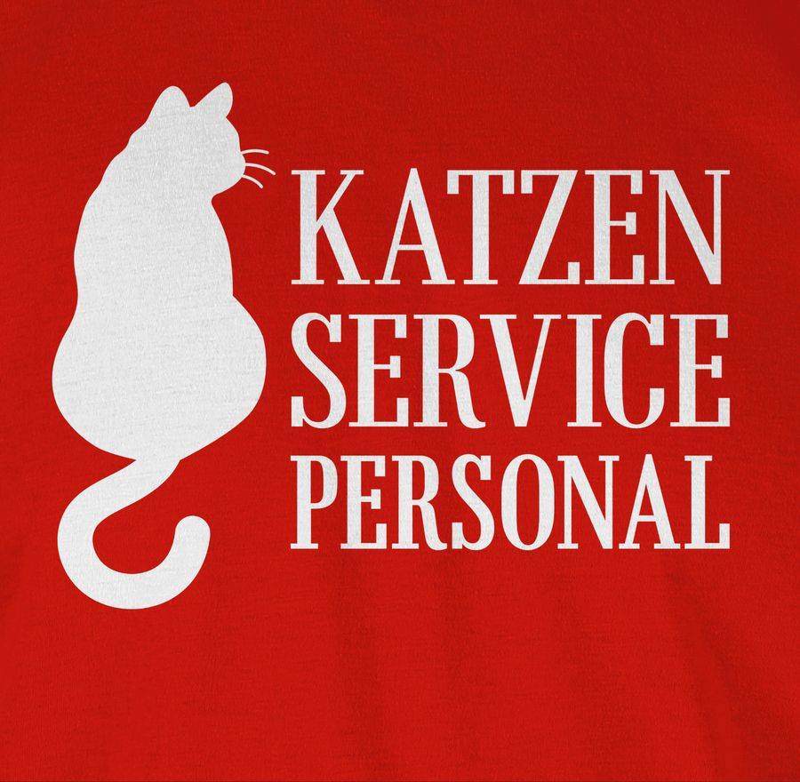 Shirtracer Katzen Servicepersonal Weiß: Tshirt Gym Bag Shirtracer