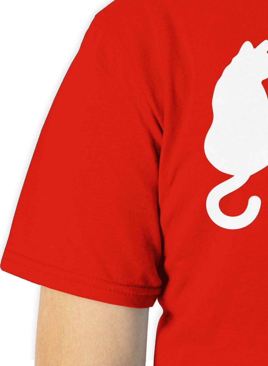 Shirtracer Katzen Servicepersonal Weiß: Tshirt Gym Bag Shirtracer