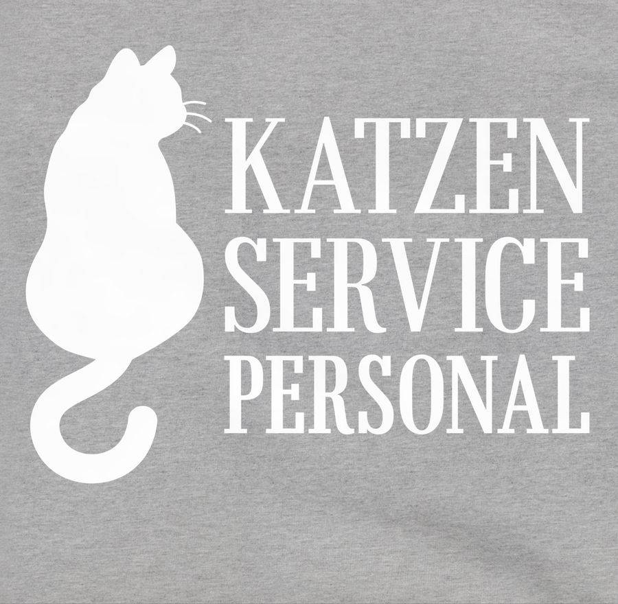 Shirtracer Katzen Servicepersonal Weiß: Tshirt Gym Bag Shirtracer