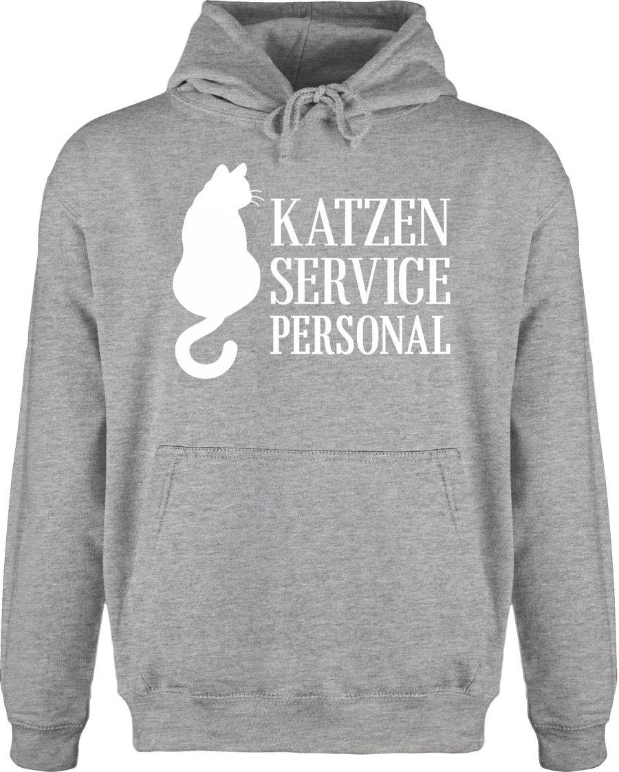 Shirtracer Katzen Servicepersonal weiß: Tshirt Gym Bag Shirtracer