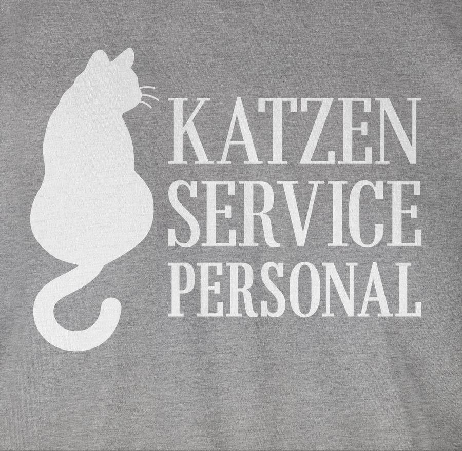 Shirtracer Katzen Servicepersonal Weiß: Tshirt Gym Bag Shirtracer
