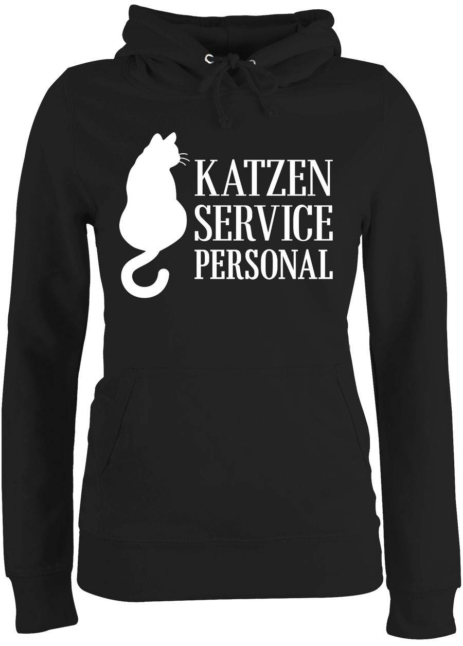 Shirtracer Katzen Servicepersonal weiß: Tshirt Gym Bag Shirtracer