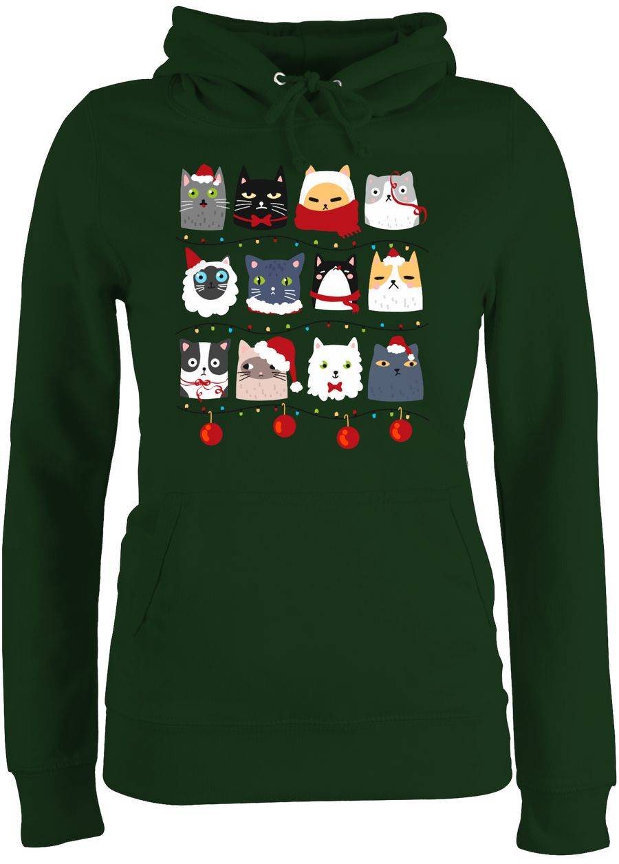 Shirtracer Katzen zu Weihnachten Shirts & Mehr Shirtracer