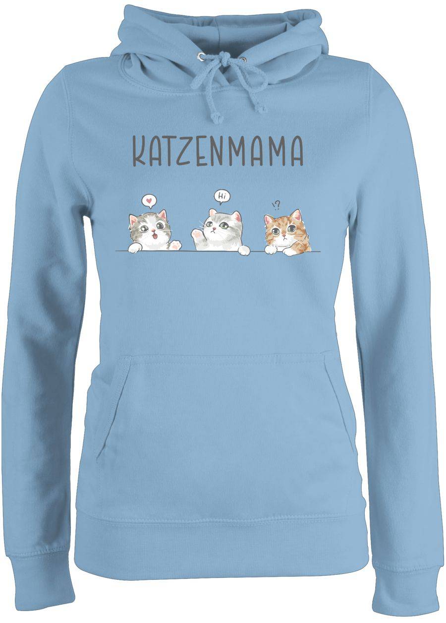 Shirtracer Katzenmama Katzenbesitzerin Katzenliebhaberin Katzenmutter: Tshirt Rucksack Shirtracer