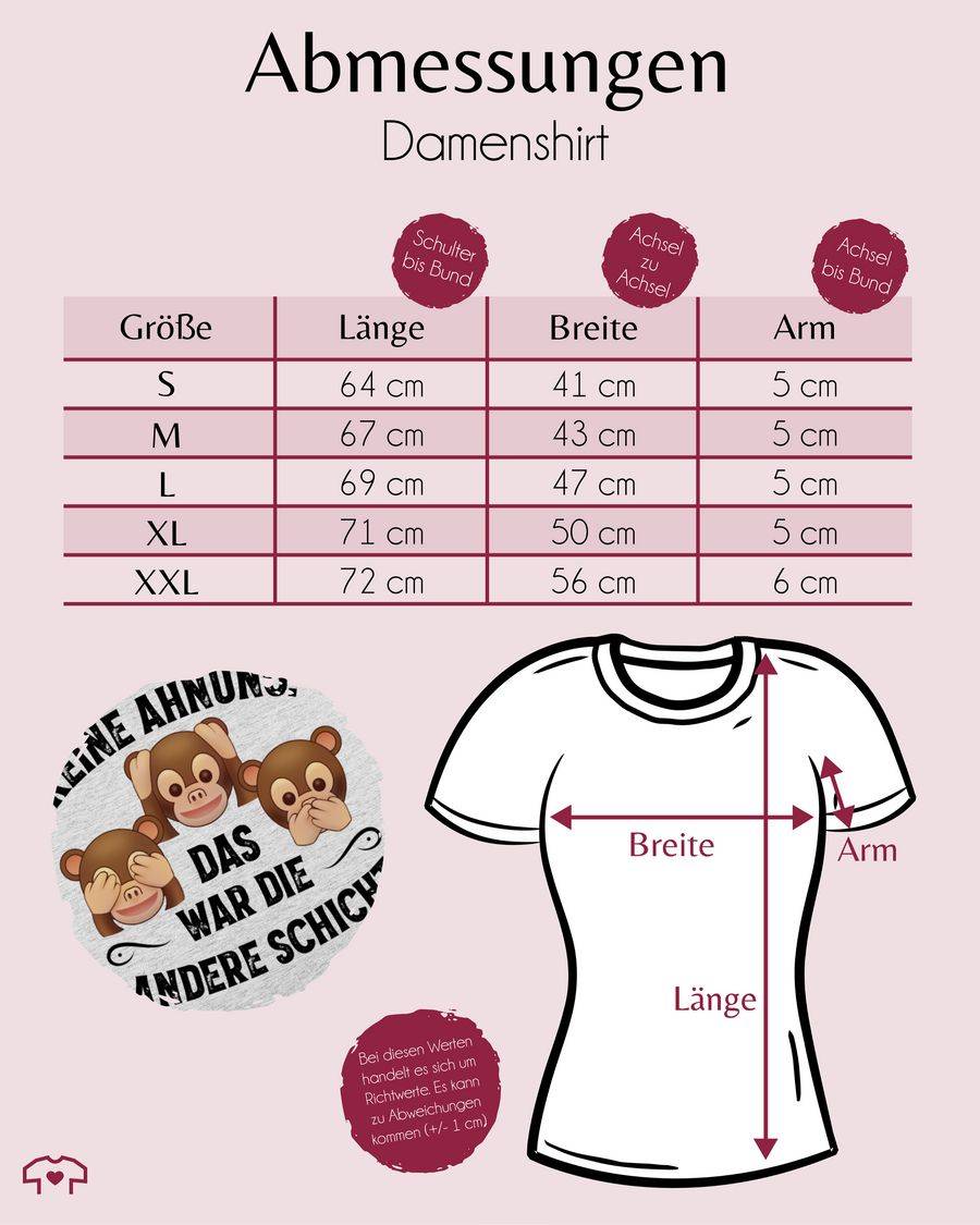 Shirtracer Keine Ahnung Das War Die Andere Schicht Affen Schwarz Shirts & Mehr Shirtracer