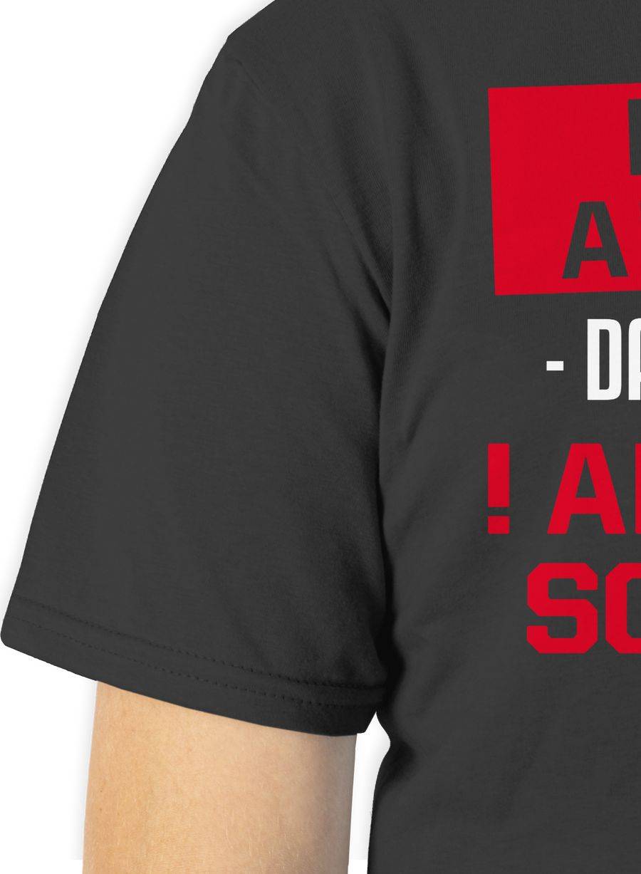 Shirtracer Keine Ahnung Das War Die Andere Schicht Rot: Tshirt Gym Bag Shirtracer