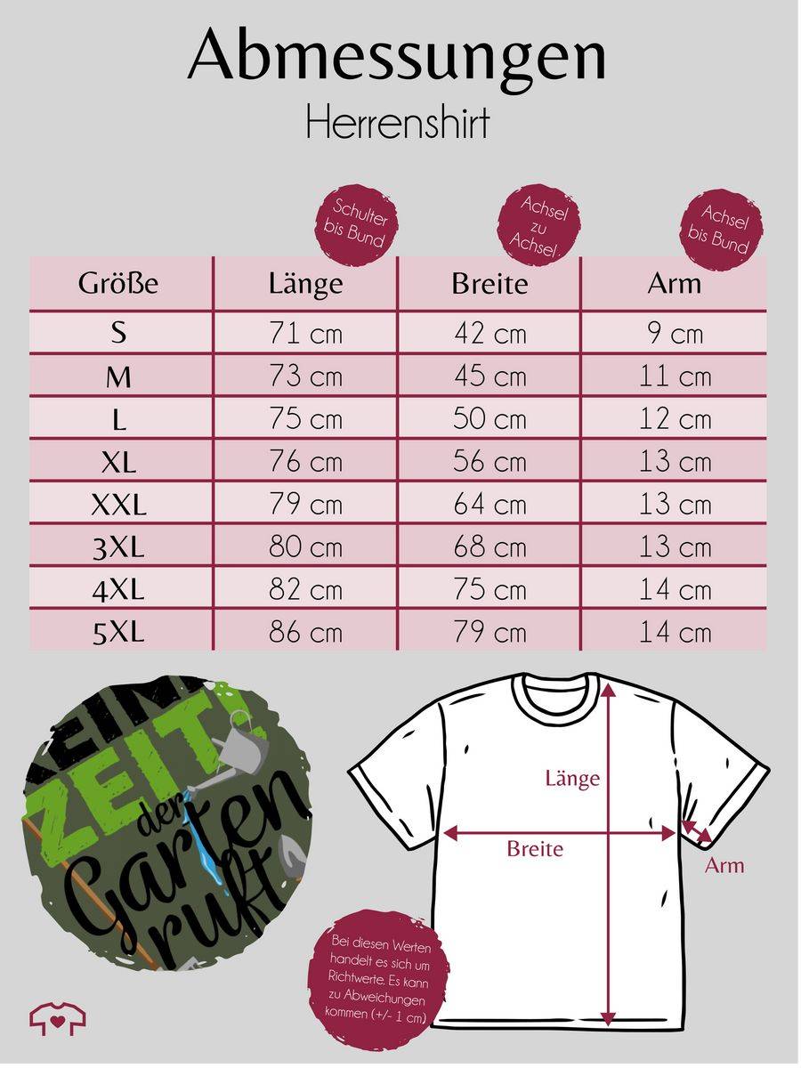 Shirtracer Keine Zeit Der Garten Ruft - Gartengeräte: T-Shirt Gym Bag Shirtracer