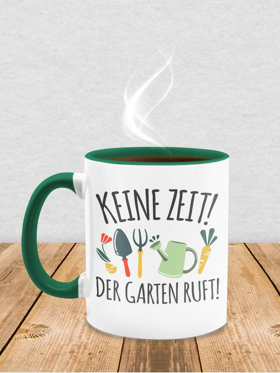 Shirtracer Keine Zeit! Der Garten Ruft - Grau Shirts & Mehr Shirtracer