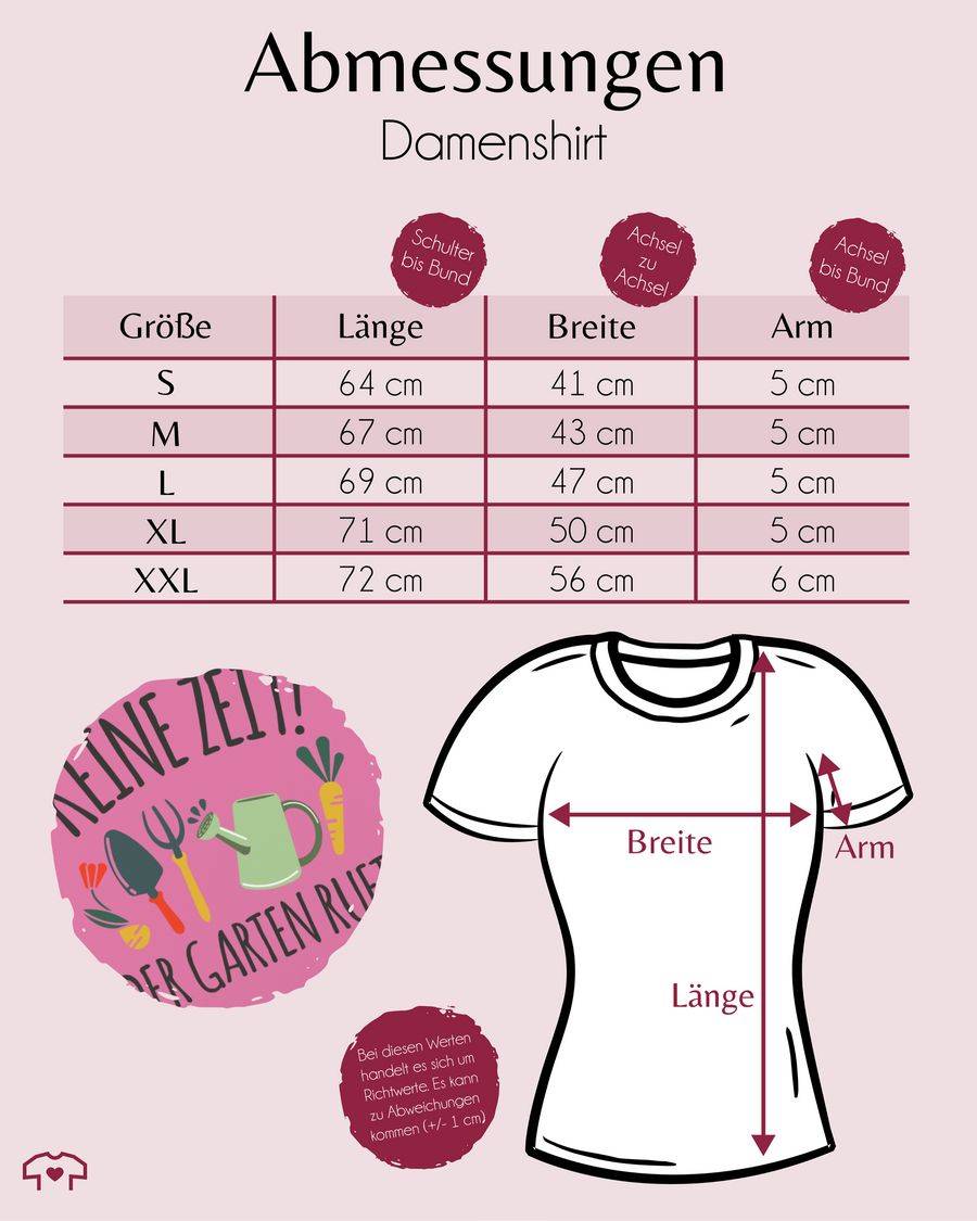 Shirtracer Keine Zeit! Der Garten Ruft - Grau Shirts & Mehr Shirtracer