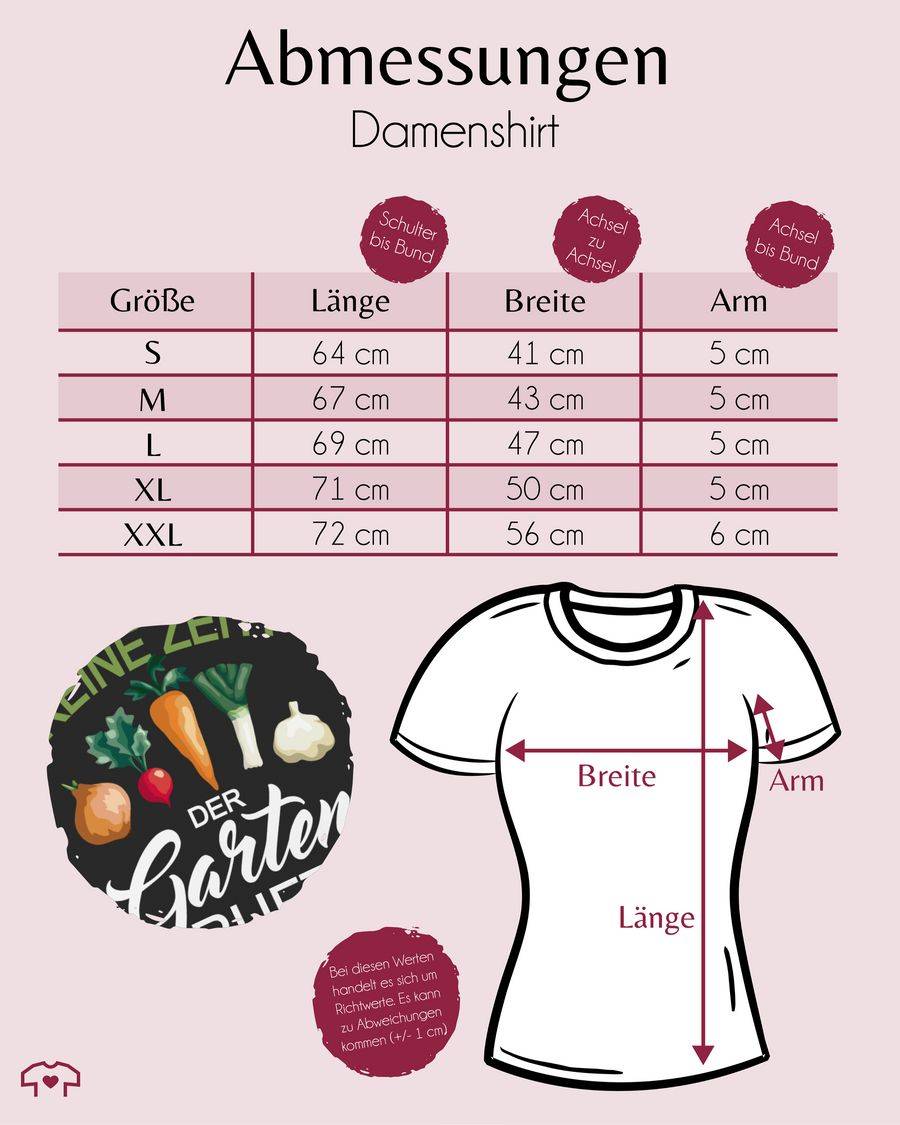 Shirtracer Keine Zeit Der Garten Ruft - Weiß Shirts & Mehr Shirtracer