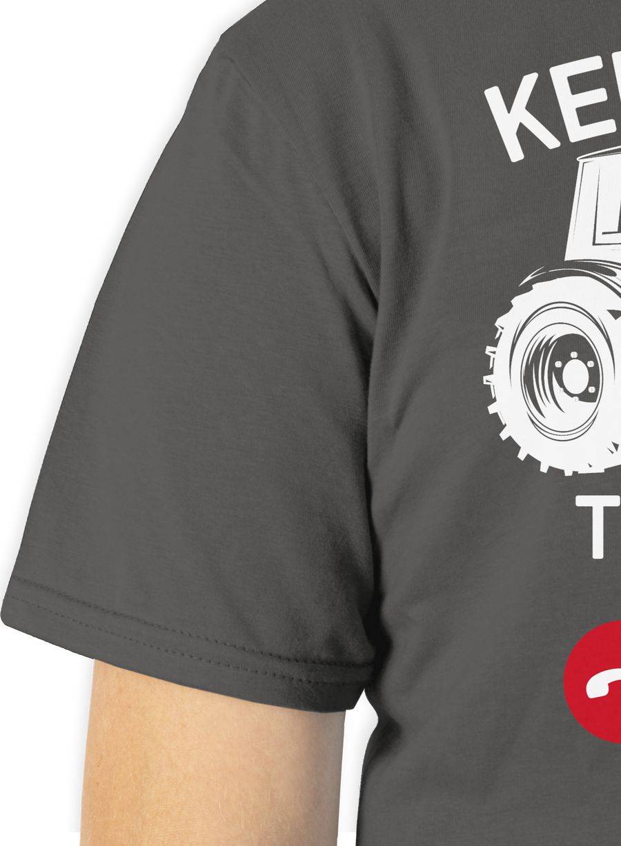 Shirtracer Keine Zeit - Traktor Ruft An - Weiß: Tshirt Gym Bag Shirtracer