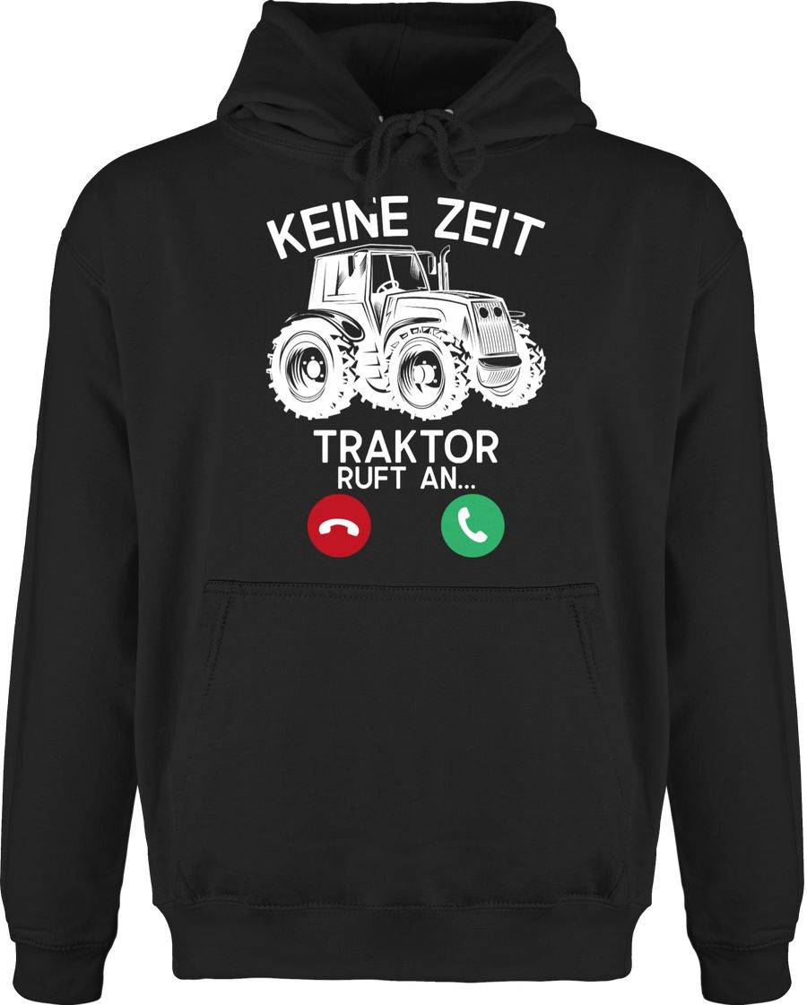 Shirtracer Keine Zeit - Traktor ruft an - weiß: Tshirt Gym Bag Shirtracer