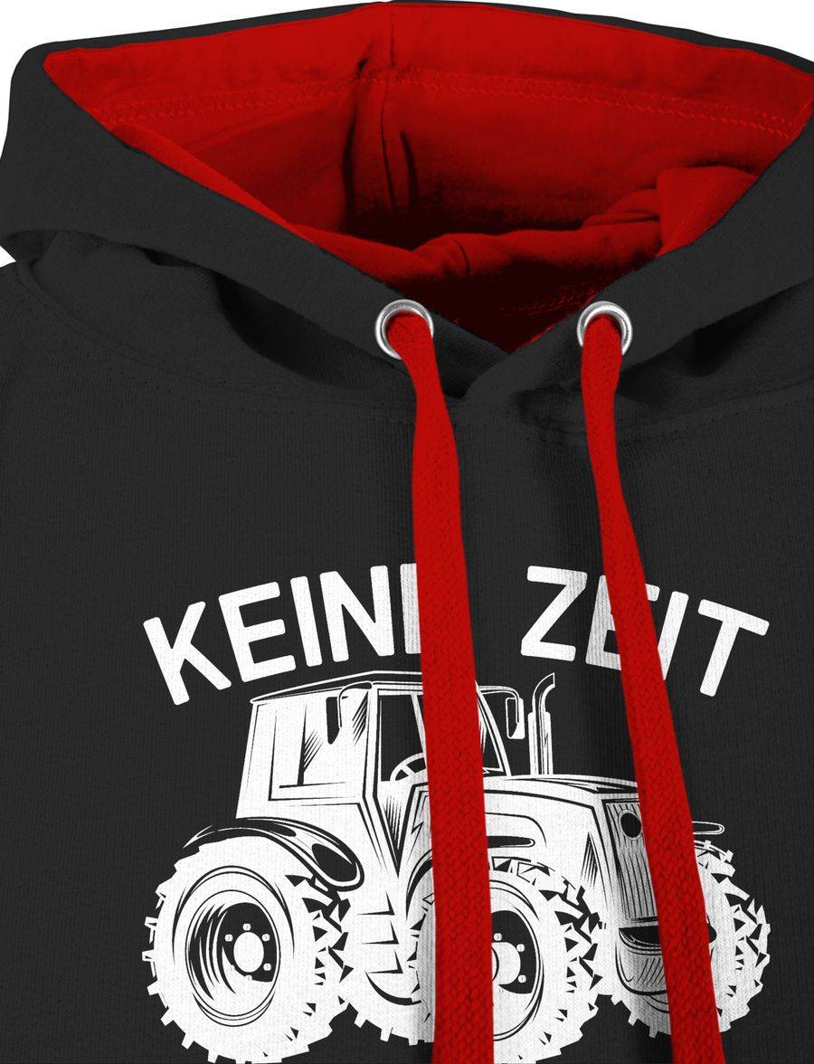 Shirtracer Keine Zeit - Traktor Ruft An - Weiß: Tshirt Gym Bag Shirtracer