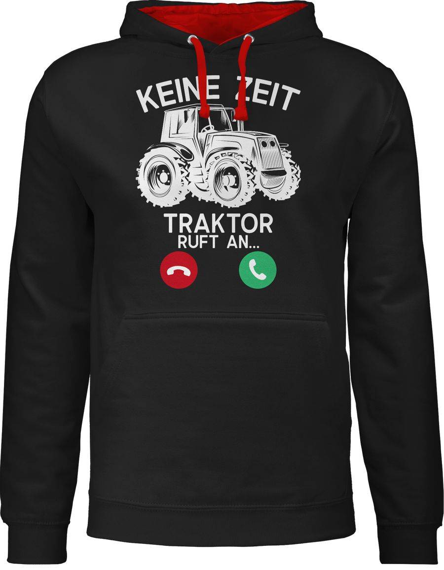 Shirtracer Keine Zeit - Traktor ruft an - weiß: Tshirt Gym Bag Shirtracer
