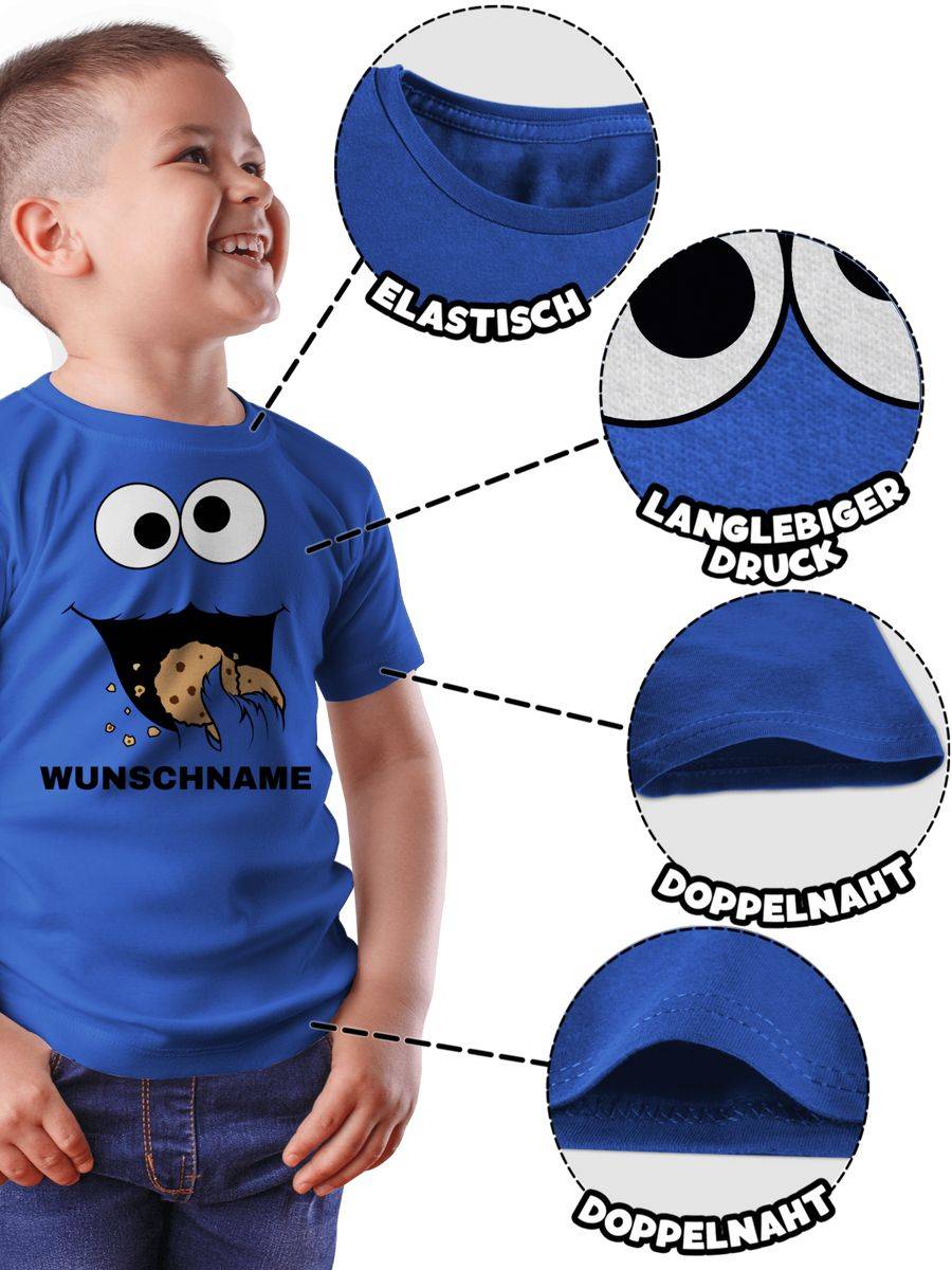 Shirtracer Keks Monster Kostüm Mit Name Shirts & Mehr Shirtracer