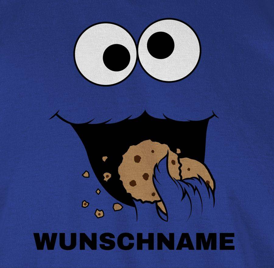 Shirtracer Keks Monster Kostüm Mit Name Shirts & Mehr Shirtracer
