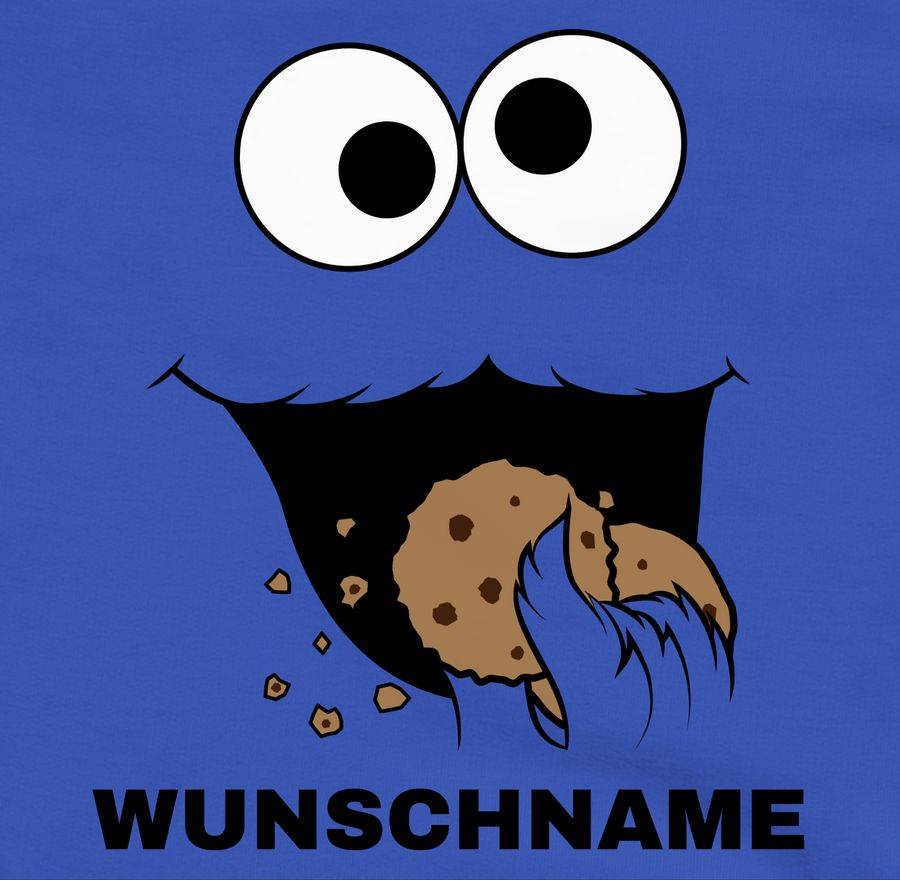 Shirtracer Keks Monster Kostüm Mit Name Shirts & Mehr Shirtracer