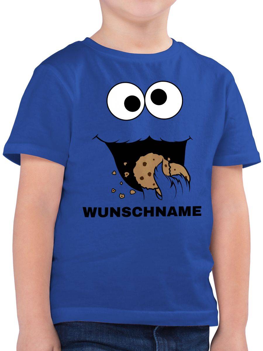 Shirtracer Keks Monster Kostüm mit Name Shirts & Mehr Shirtracer