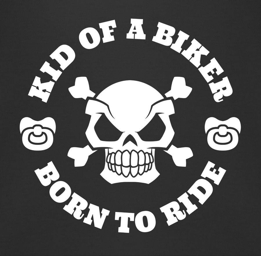 Shirtracer Kid Of A Biker Born To Ride Shirts & Mehr Shirtracer