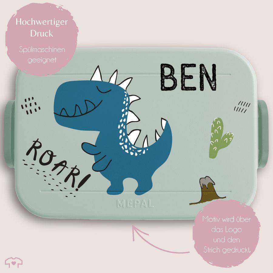 Shirtracer Kinder Dino Dinosaurier Dinosaurus Dinos: Tshirt Rucksack Shirtracer