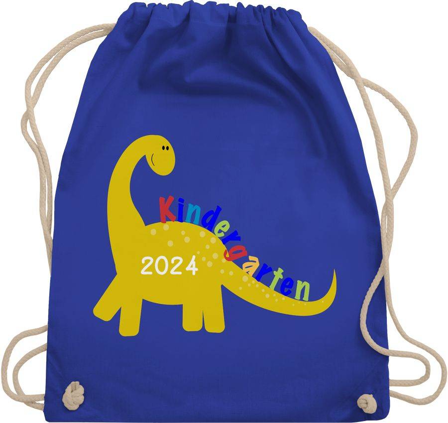 Shirtracer Kindergarten 2024 -Dino: T-Shirt Rucksack Shirtracer