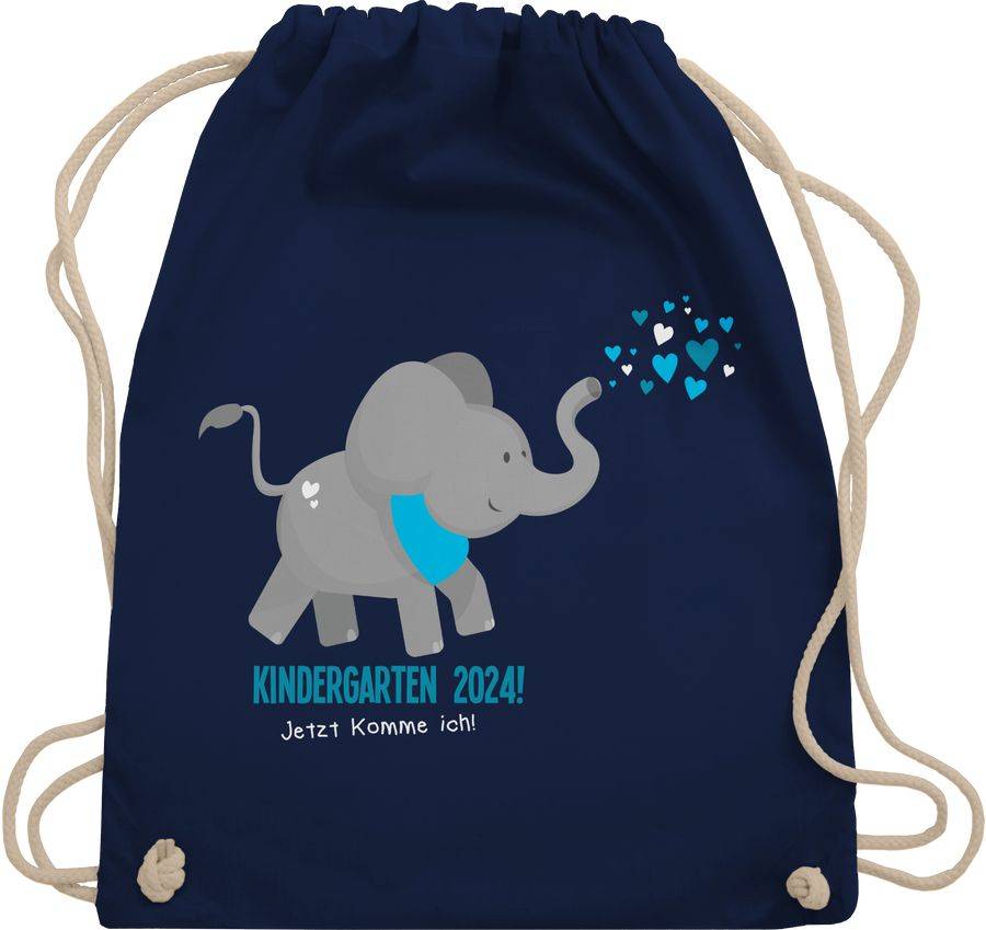 Shirtracer Kindergarten 2024 süßer Elefant Shirts & Mehr Shirtracer
