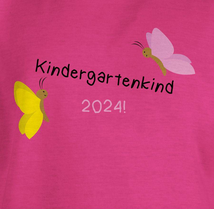 Shirtracer Kindergartenkind 2024 Schmetterlinge Shirts & Mehr Shirtracer