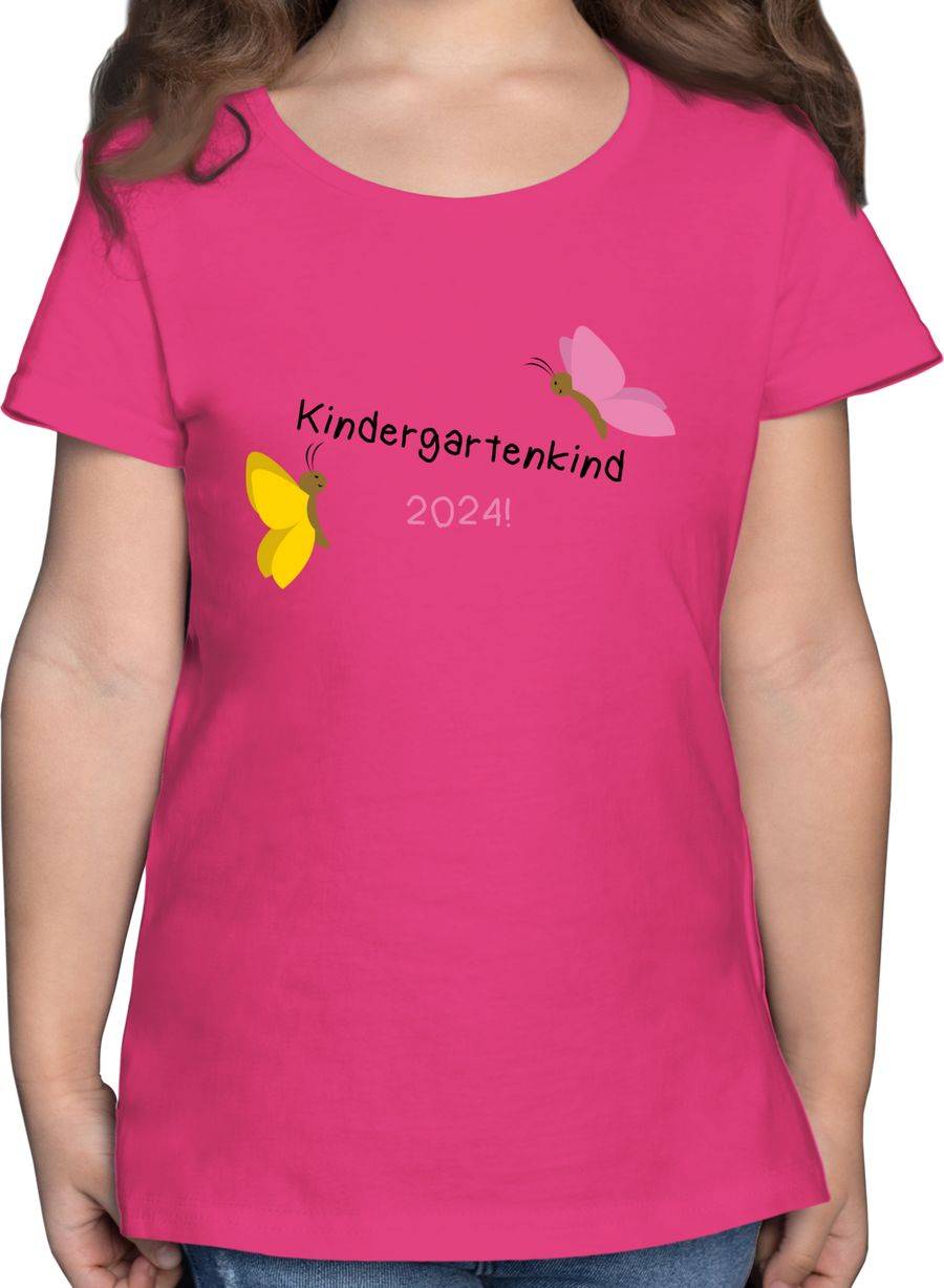 Shirtracer Kindergartenkind 2024 Schmetterlinge Shirts & Mehr Shirtracer
