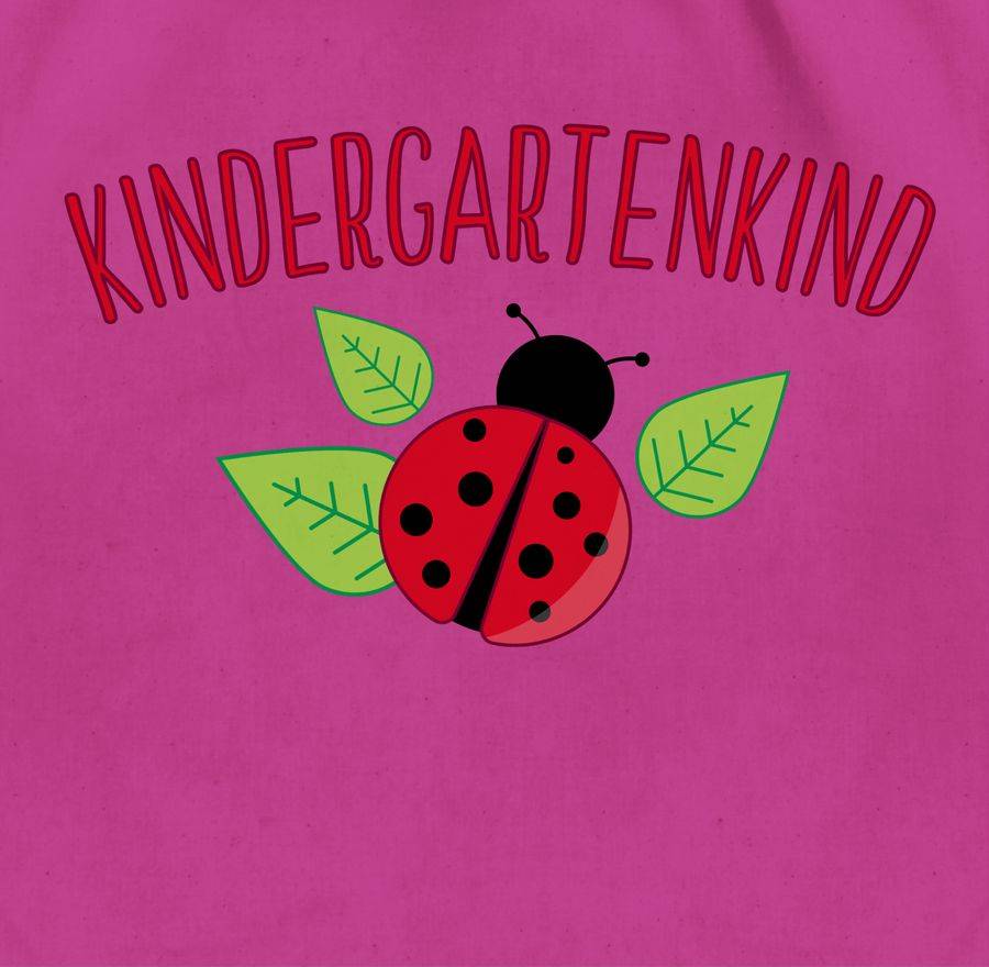 Shirtracer Kindergartenkind Marienkäfer: Tshirt Rucksack Shirtracer