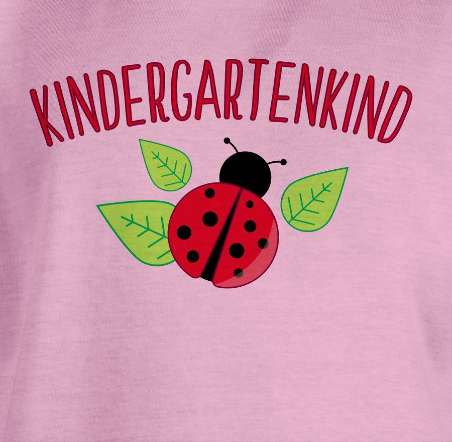 Shirtracer Kindergartenkind Marienkäfer: Tshirt Rucksack Shirtracer