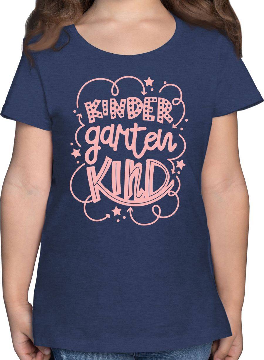 Shirtracer Kindergartenkind rosa: T-Shirt Turnbeutel Shirtracer