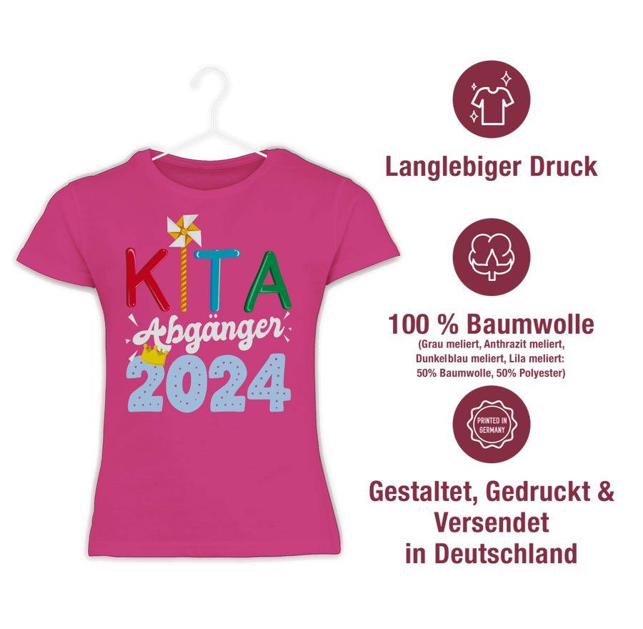 Shirtracer Kita Abgänger 2024 I: Tshirt Gym Bag Shirtracer