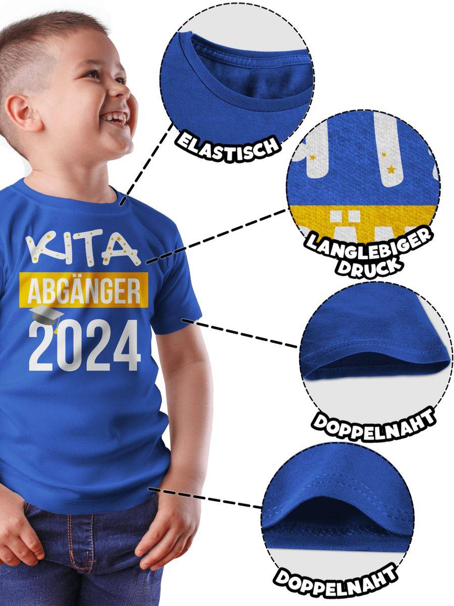 Shirtracer Kita Abgänger 2024: T-Shirt Gym Bag Shirtracer