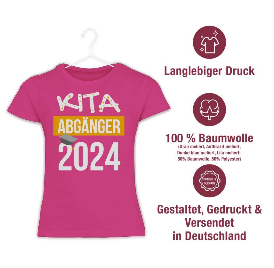 Shirtracer Kita Abgänger 2024: T-Shirt Gym Bag Shirtracer