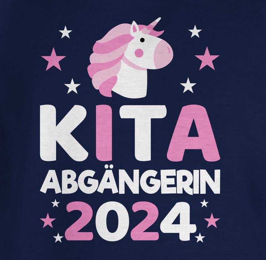 Shirtracer Kita Abgängerin 2024 Einhorn Shirts & Mehr Shirtracer
