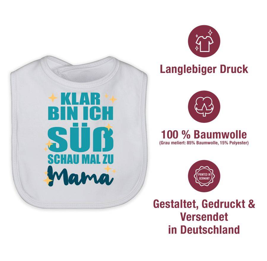 Shirtracer Klar Bin Ich Süß - Blau Shirts & Mehr Shirtracer