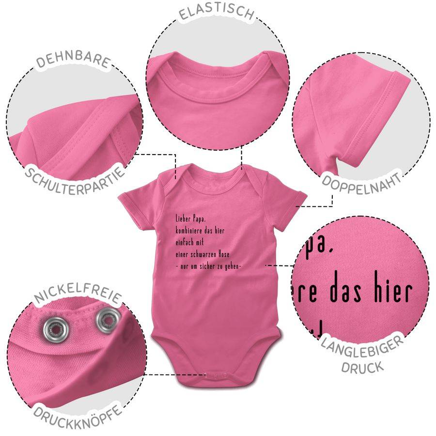 Shirtracer Kleidungsratgeber Für Papa - Lustiger Spruch Baby: Tshirt Rucksack Shirtracer