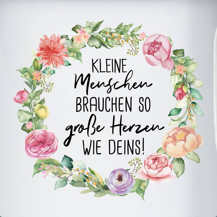 Shirtracer Kleine Menschen Brauchen So Große Herzen Wie Deins: Tshirt Gym Bag Shirtracer