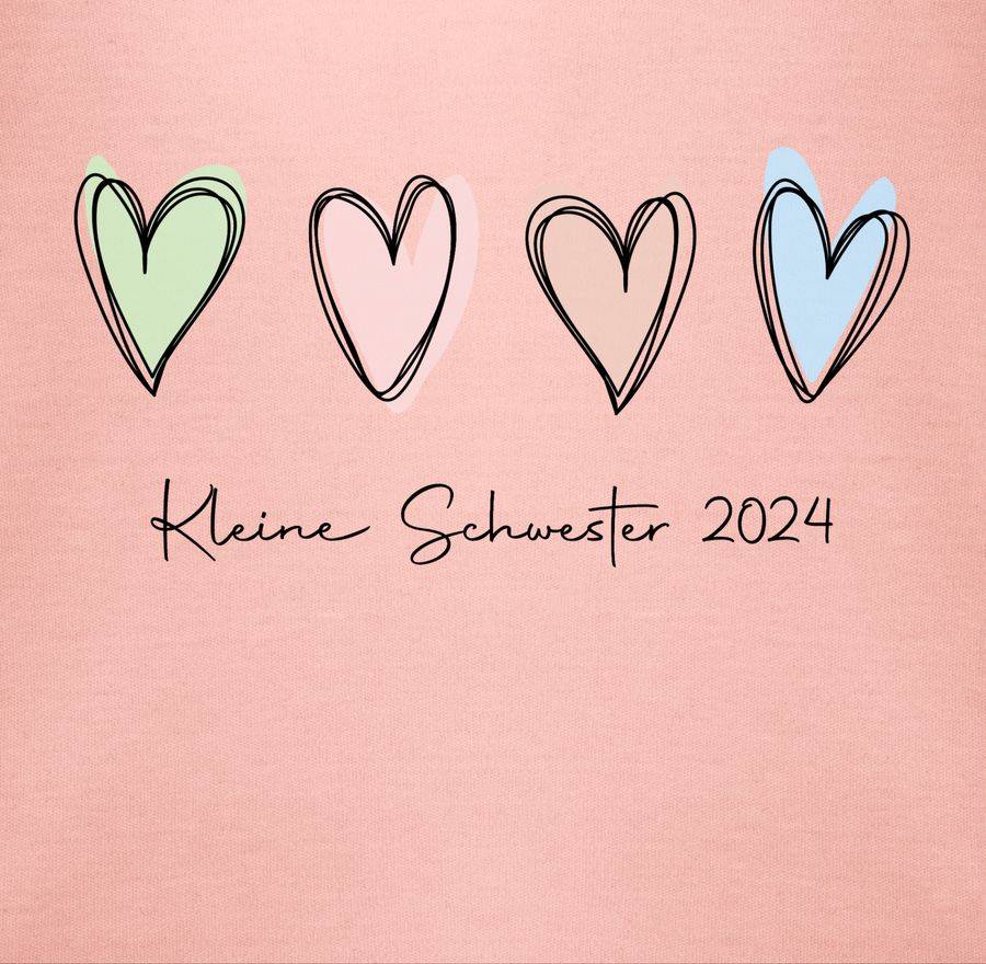 Shirtracer Kleine Schwester 2024 Little Sister: Tshirt Gym Bag Shirtracer