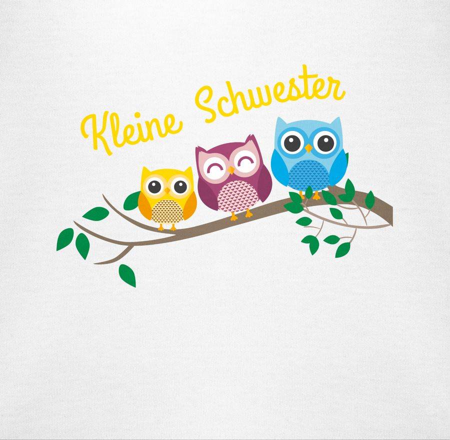 Shirtracer Kleine Schwester Eulen Shirts & Mehr Shirtracer